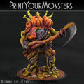 3D Printed Print Your Monsters Dangerous Conjoined Twins Pumpkin Attack Pack II 28mm - 32mm D&D Wargaming