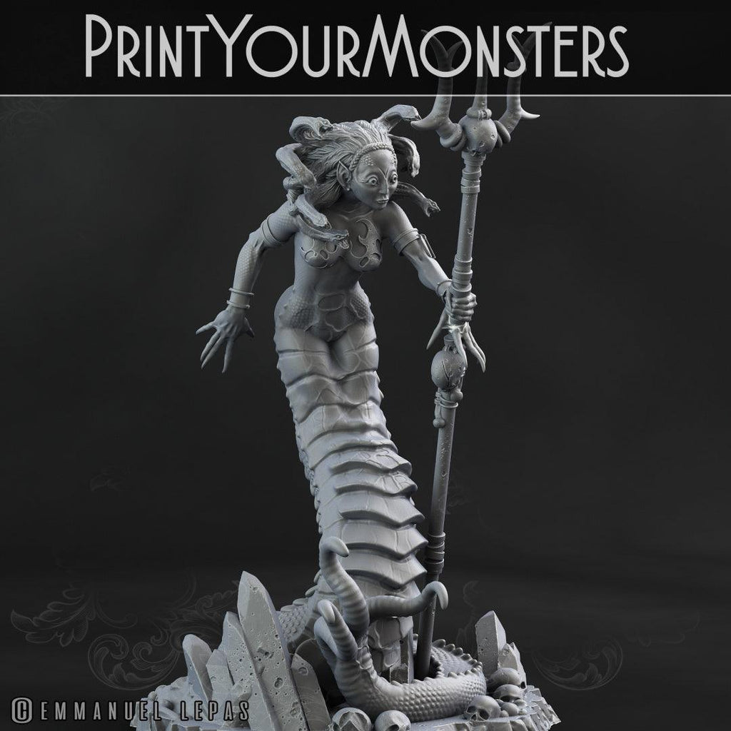 3D Printed Print Your Monsters Dark Elves Full Army Set 28mm - 32mm D&D Wargaming
