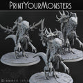 3D Printed Print Your Monsters Dark Elves Rider Set A 28mm - 32mm D&D Wargaming