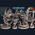 3D Printed Print Your Monsters Dark Water Sanctum Full Set 28mm - 32mm D&D Wargaming