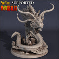 3D Printed Print Your Monsters Dire Anglerfish Sanctum Protector Dark Water Sanctum 28mm - 32mm D&D Wargaming
