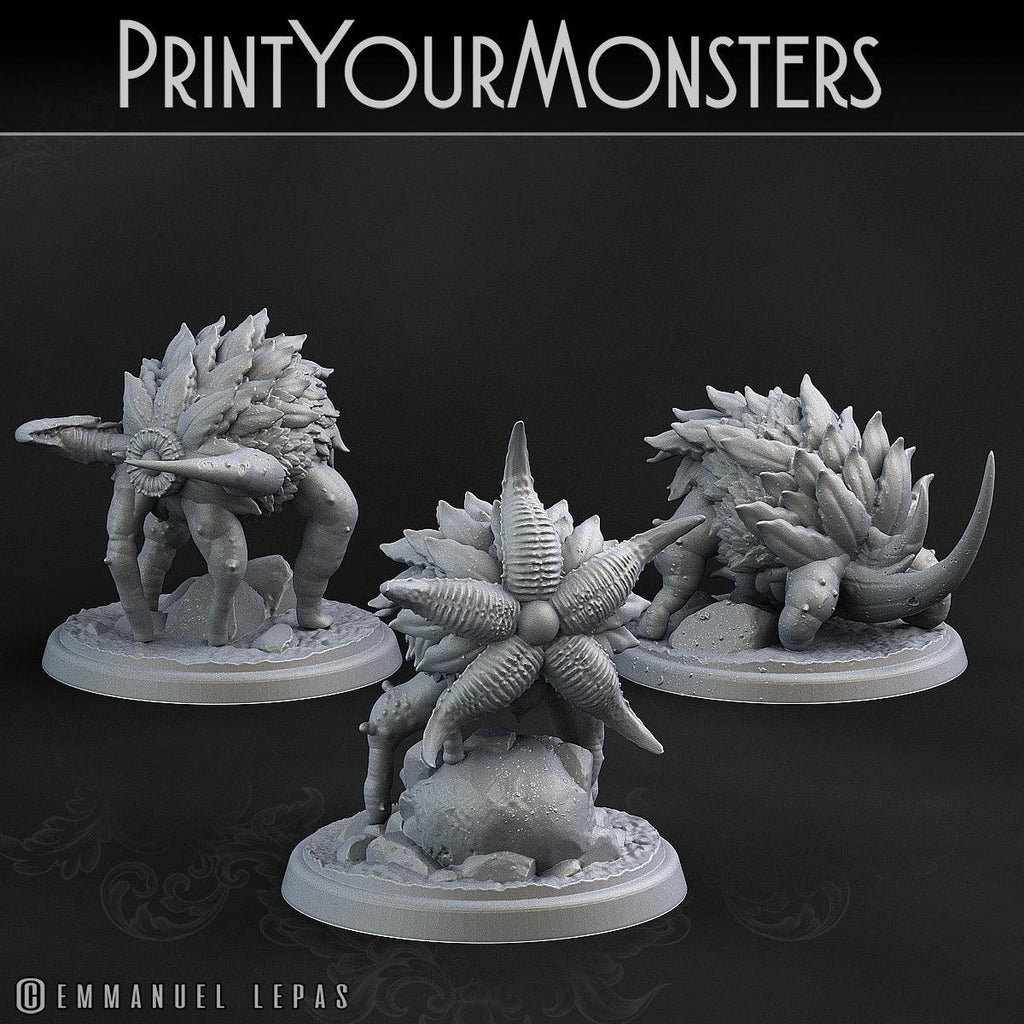 3D Printed Print Your Monsters Dragonfruits Carniflora Jungle Predators 28mm - 32mm D&D Wargaming