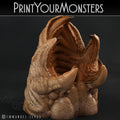 3D Printed Print Your Monsters Dune Maw Worms Subterranean Terrors 28mm - 32mm D&D Wargaming