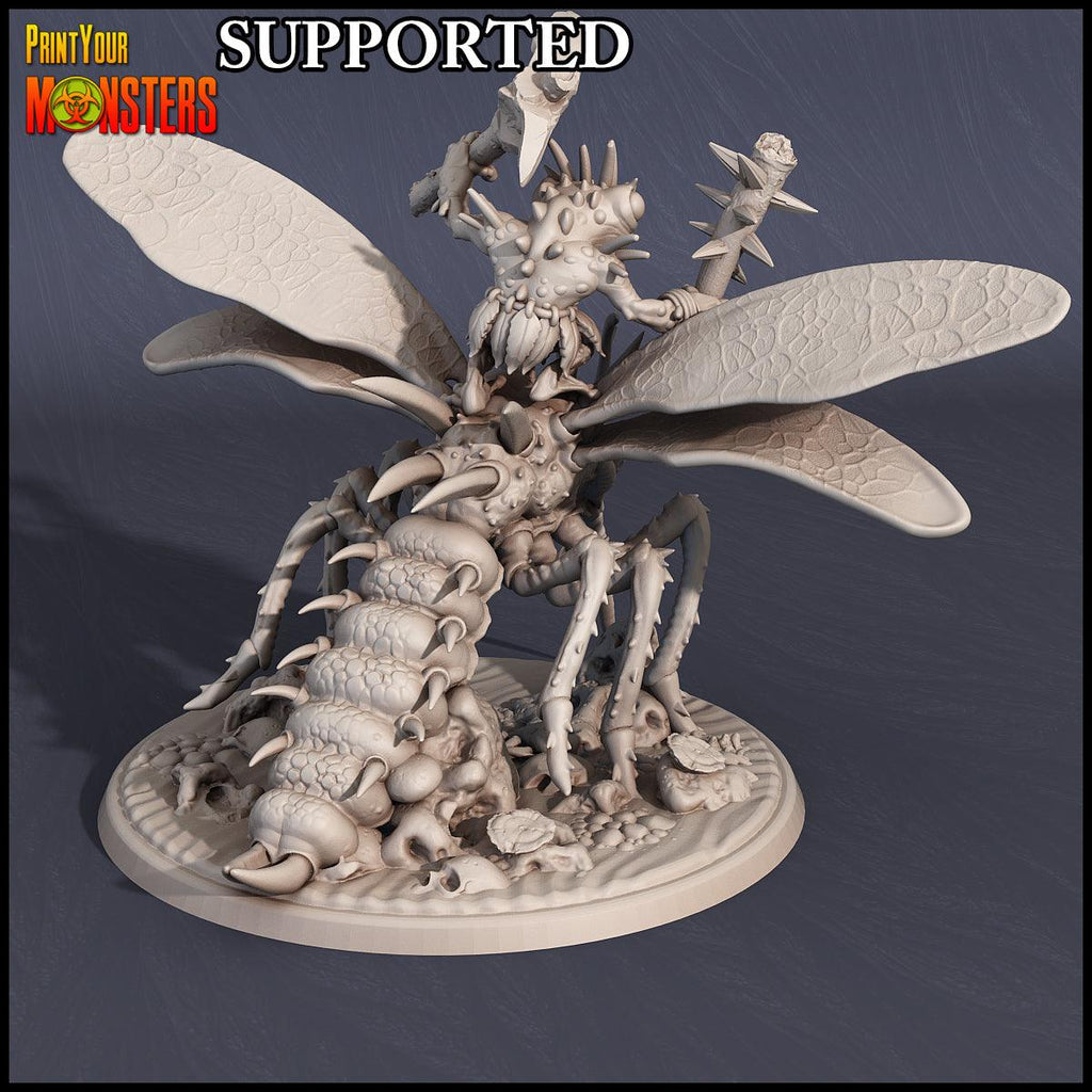 3D Printed Print Your Monsters Frog Champion Swamp Invasion 28mm - 32mm D&D Wargaming