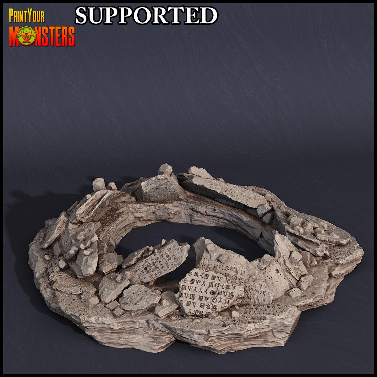 3D Printed Print Your Monsters Giant Chaos Beast Chaos Creature Pack  28mm - 32mm D&D Wargaming