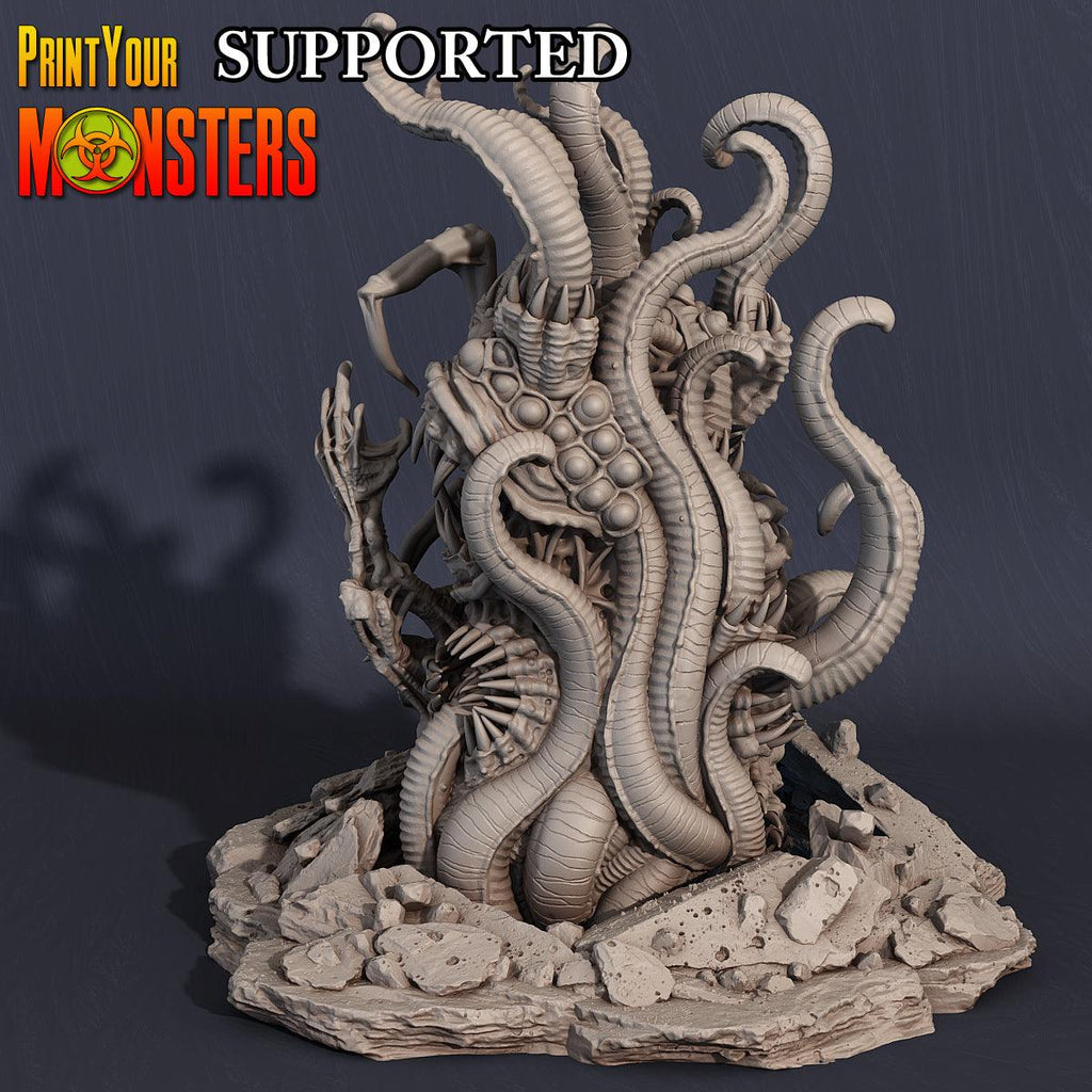 3D Printed Print Your Monsters Giant Chaos Beast Chaos Creature Pack  28mm - 32mm D&D Wargaming