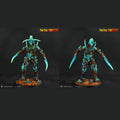 3D Printed Print Your Monsters Giant Sapphire Guardians Legendary Crystal Monsters 28mm - 32mm D&D Wargaming