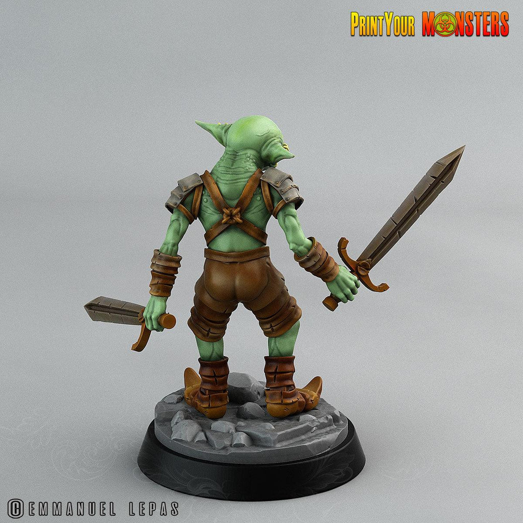 3D Printed Print Your Monsters Goblins Depths Of Choas Confronting The Abyss 28mm - 32mm D&D Wargaming
