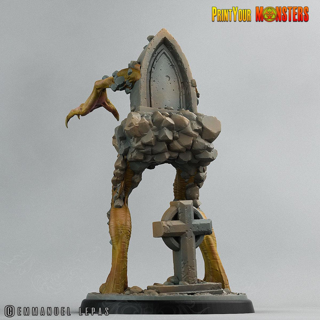 3D Printed Print Your Monsters Graveyard Monsters The Living Graveyard 28mm - 32mm D&D Wargaming