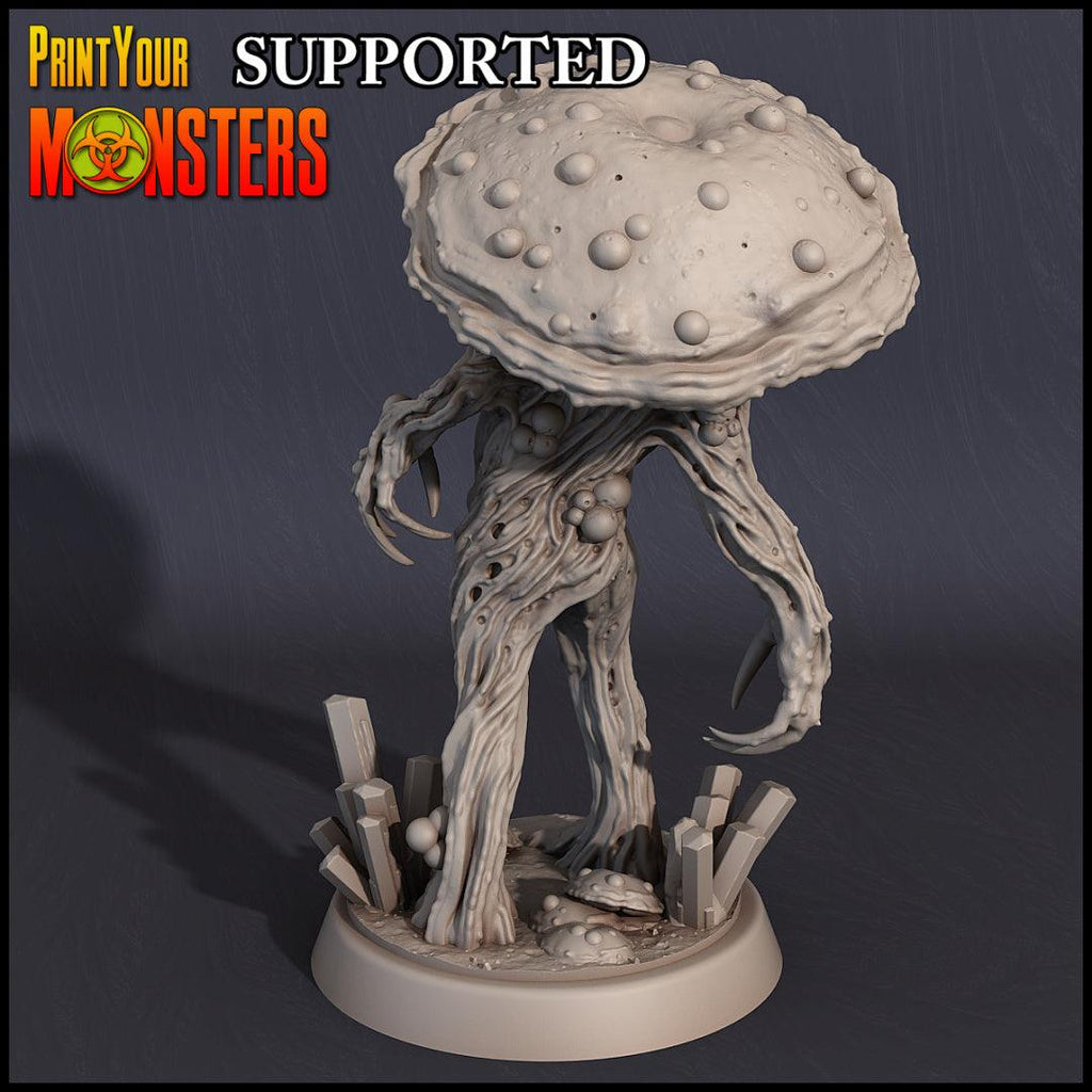 3D Printed Print Your Monsters Grotto Fungi Warriors Nightmare Grotto Fungi 28mm - 32mm D&D Wargaming