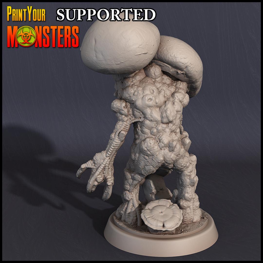 3D Printed Print Your Monsters Grotto Fungi Warriors Nightmare Grotto Fungi 28mm - 32mm D&D Wargaming