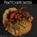 3D Printed Print Your Monsters Hollowhaunt Tarantula Spider 28mm - 32mm D&D Wargaming