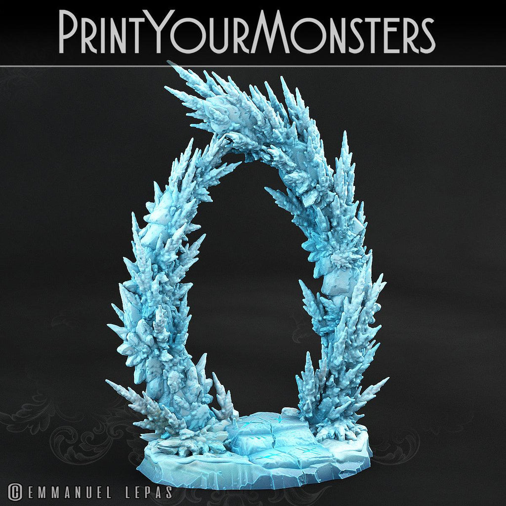 3D Printed Print Your Monsters Ice Portal The Wrath of Gloomrime Monsters Part I Set 28mm - 32mm D&D Wargaming