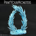 3D Printed Print Your Monsters Ice Portal The Wrath of Gloomrime Monsters Part I Set 28mm - 32mm D&D Wargaming