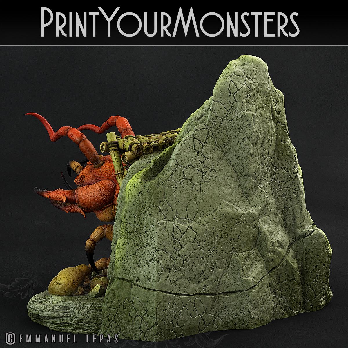 3D Printed Print Your Monsters Jungle Goblins Pack 28mm - 32mm D&D Wargaming
