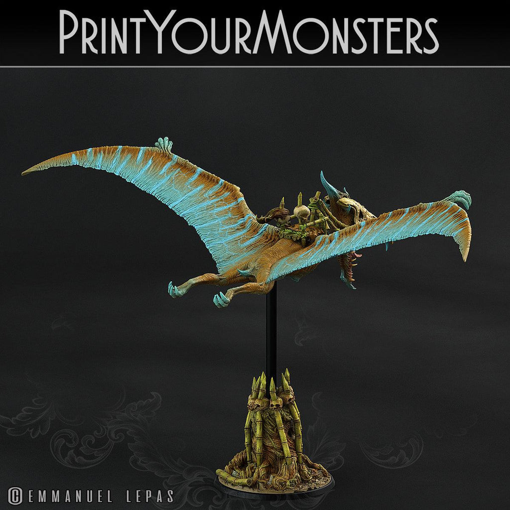 3D Printed Print Your Monsters Jungle Goblins Pack 28mm - 32mm D&D Wargaming