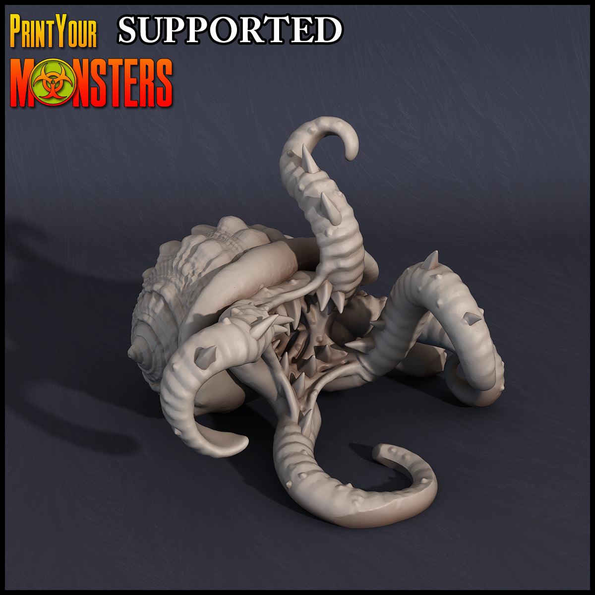 3D Printed Print Your Monsters Kraken Hatchling Dark Water Sanctum 28mm - 32mm D&D Wargaming