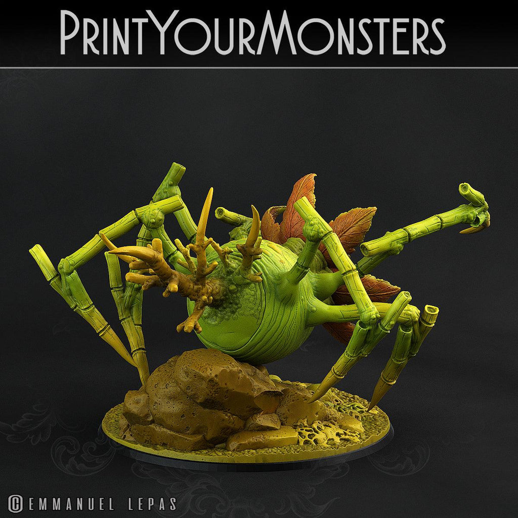 3D Printed Print Your Monsters Leaftongue Tarantulas Carniflora Jungle Predators 28mm - 32mm D&D Wargaming