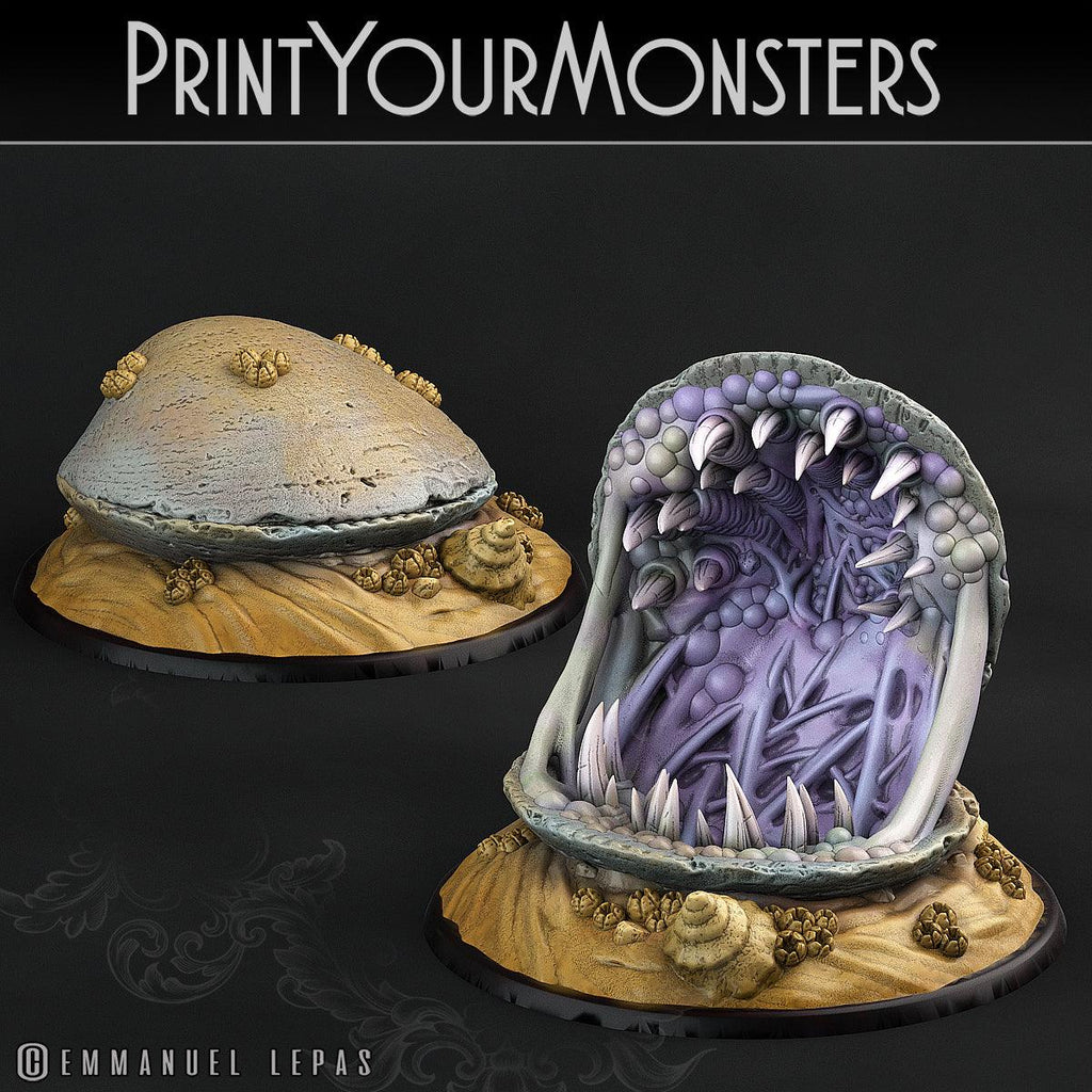 3D Printed Print Your Monsters Lurkers of the Deep Set 28mm - 32mm D&D Wargaming