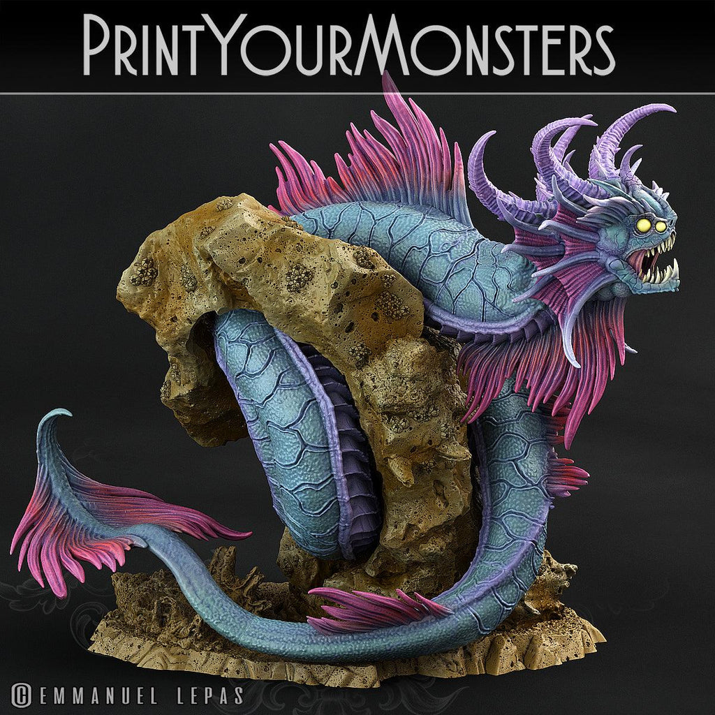 3D Printed Print Your Monsters Lurkers of the Deep Set 28mm - 32mm D&D Wargaming