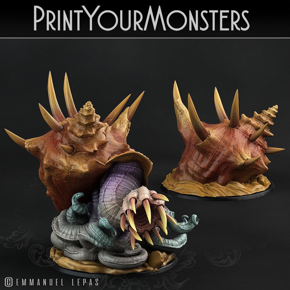 3D Printed Print Your Monsters Lurkers of the Deep Set 28mm - 32mm D&D Wargaming