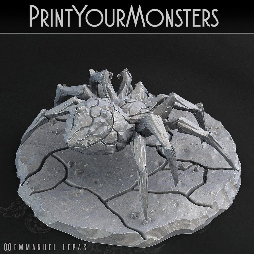 3D Printed Print Your Monsters Magmaranea Spider 28mm - 32mm D&D Wargaming