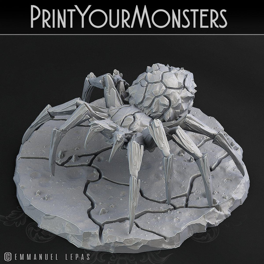 3D Printed Print Your Monsters Magmaranea Spider 28mm - 32mm D&D Wargaming