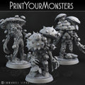 3D Printed Print Your Monsters Nightmare Fungi Nightmare Grotto Fungi 28mm - 32mm D&D Wargaming