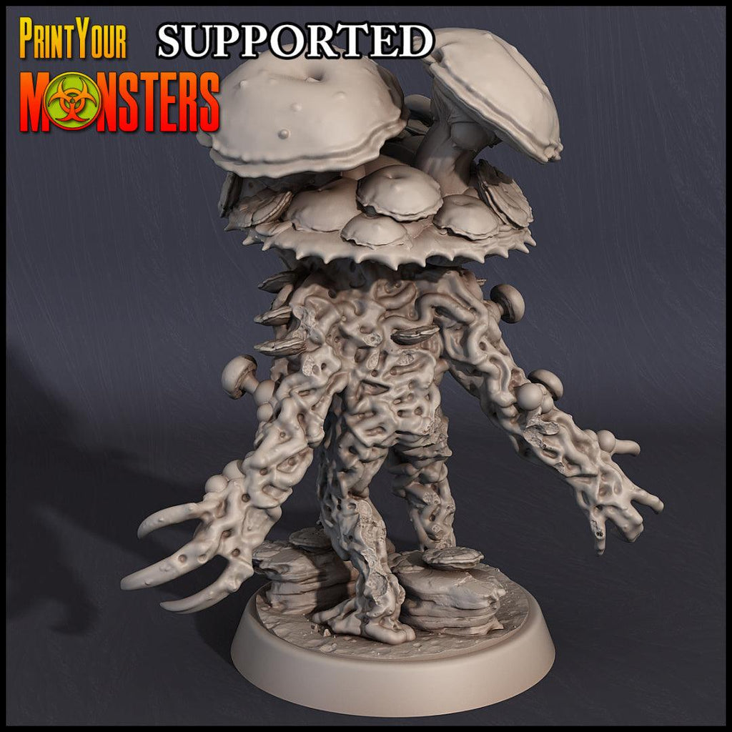 3D Printed Print Your Monsters Nightmare Fungi Nightmare Grotto Fungi 28mm - 32mm D&D Wargaming