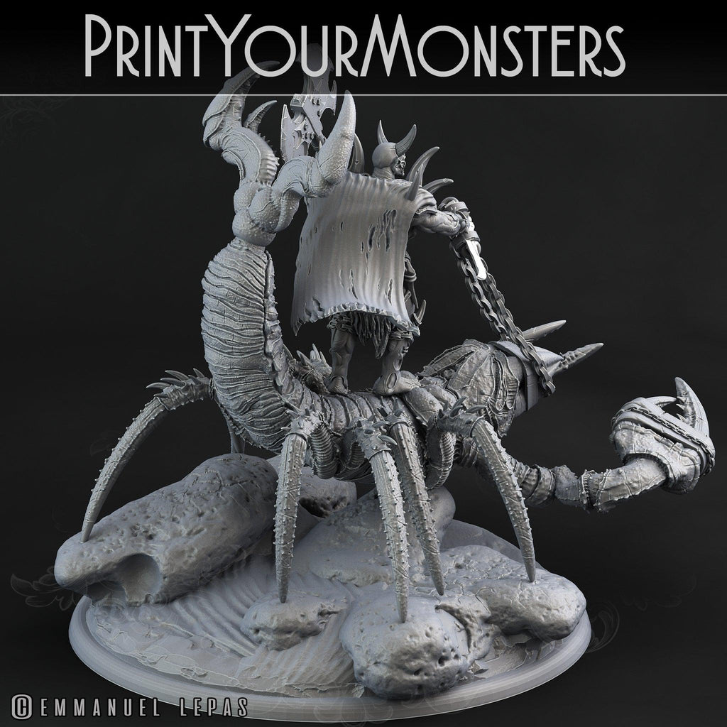 3D Printed Print Your Monsters Piskoramli Desert Orcs Set 28mm - 32mm D&D Wargaming