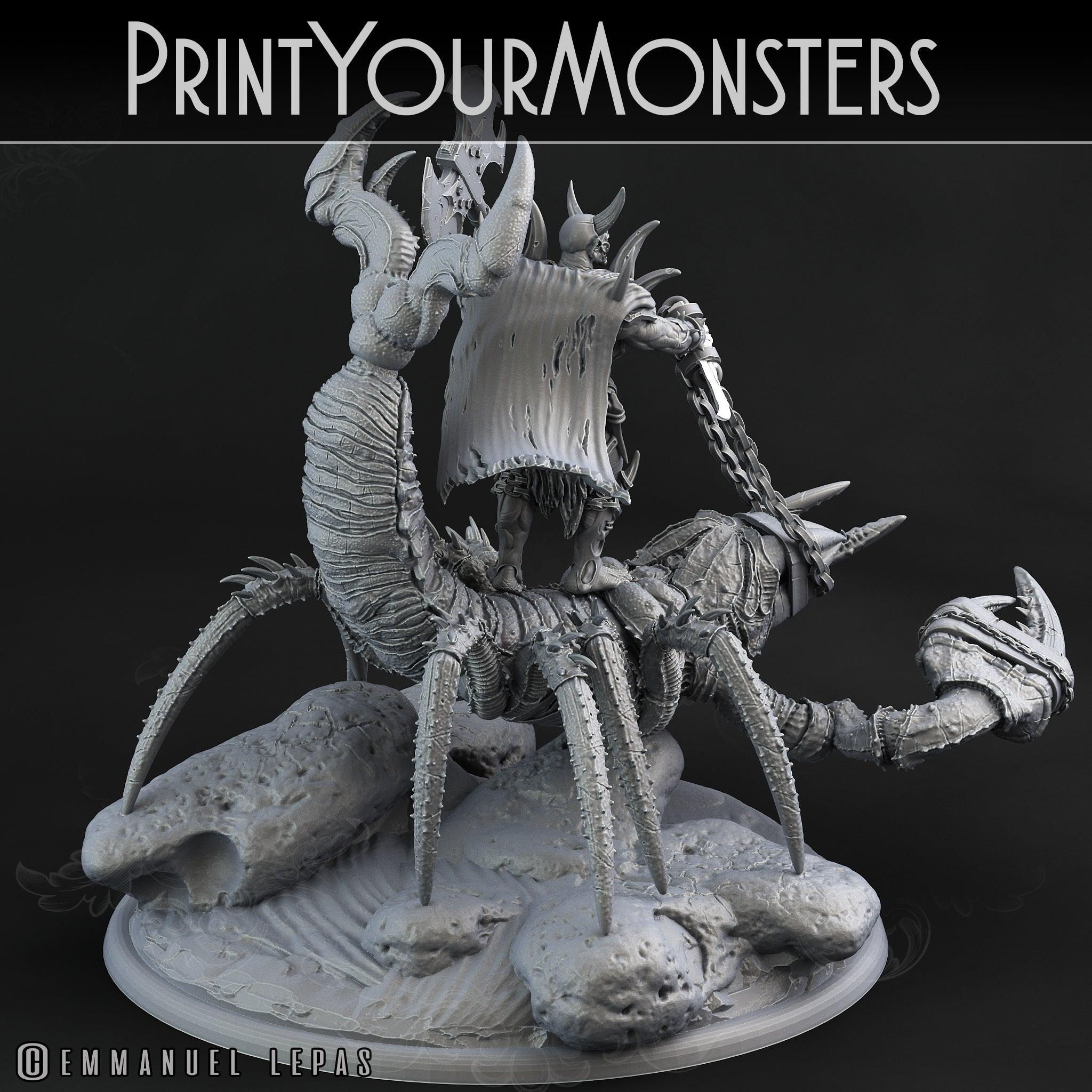 3D Printed Print Your Monsters Piskoramli Desert Orcs Set 28mm - 32mm D&D Wargaming
