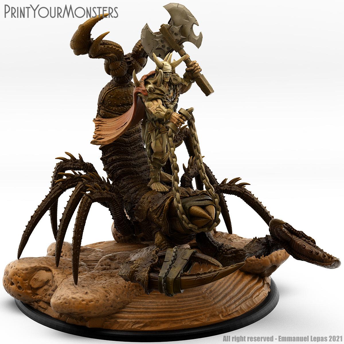 3D Printed Print Your Monsters Piskoramli Desert Orcs Set 28mm - 32mm D&D Wargaming