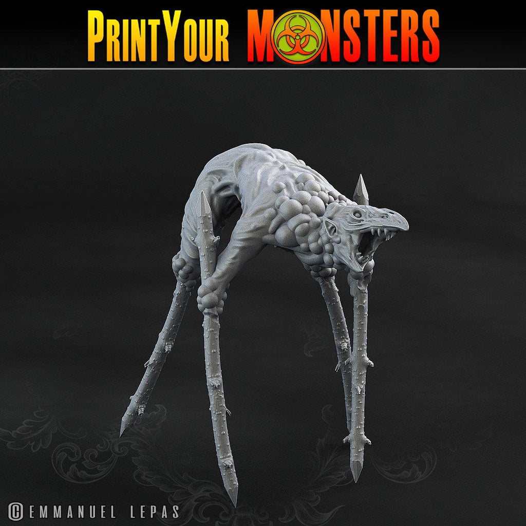 3D Printed Print Your Monsters Plague Men Plague Army Of Spooky Swamp Set 28mm - 32mm D&D Wargaming