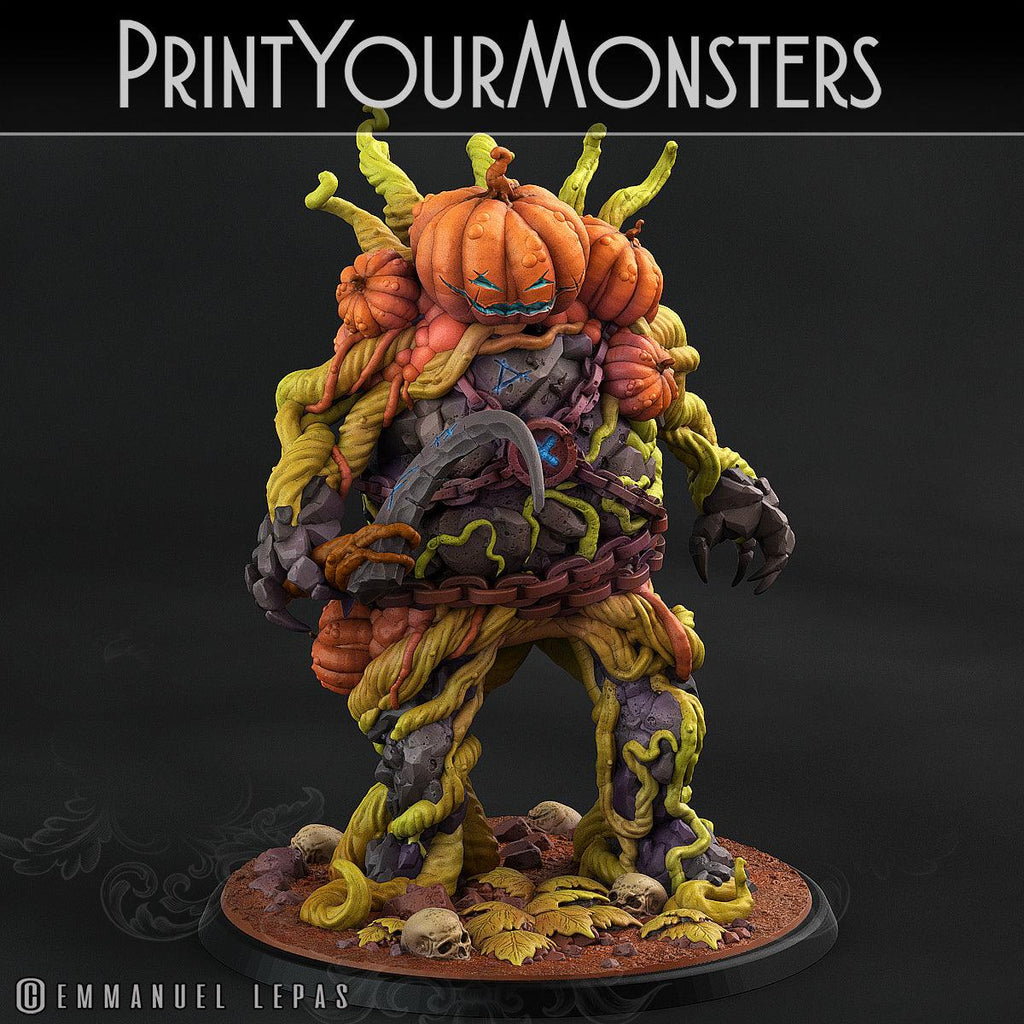 3D Printed Print Your Monsters Pumpkins Attack Pack II Set 28mm - 32mm D&D Wargaming