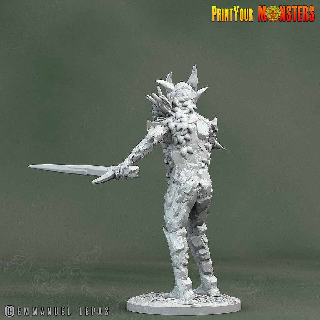 3D Printed Print Your Monsters Rock Soldiers Rock Monsters From Magic Valley Set 28mm - 32mm D&D Wargaming