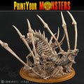 3D Printed Print Your Monsters Screaming Bone Dragon Land of Bones Set 28mm - 32mm D&D Wargaming