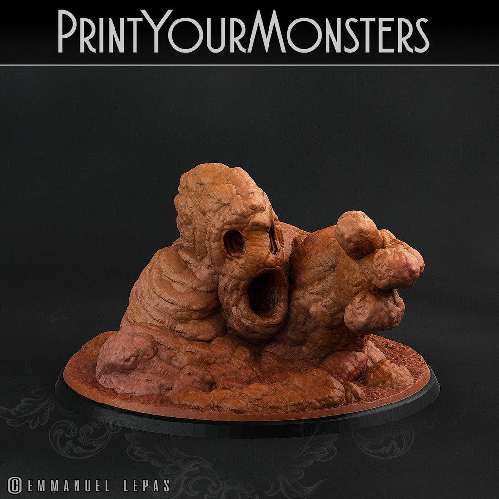 3D Printed Print Your Monsters Total Golems Set 28mm - 32mm D&D Wargaming