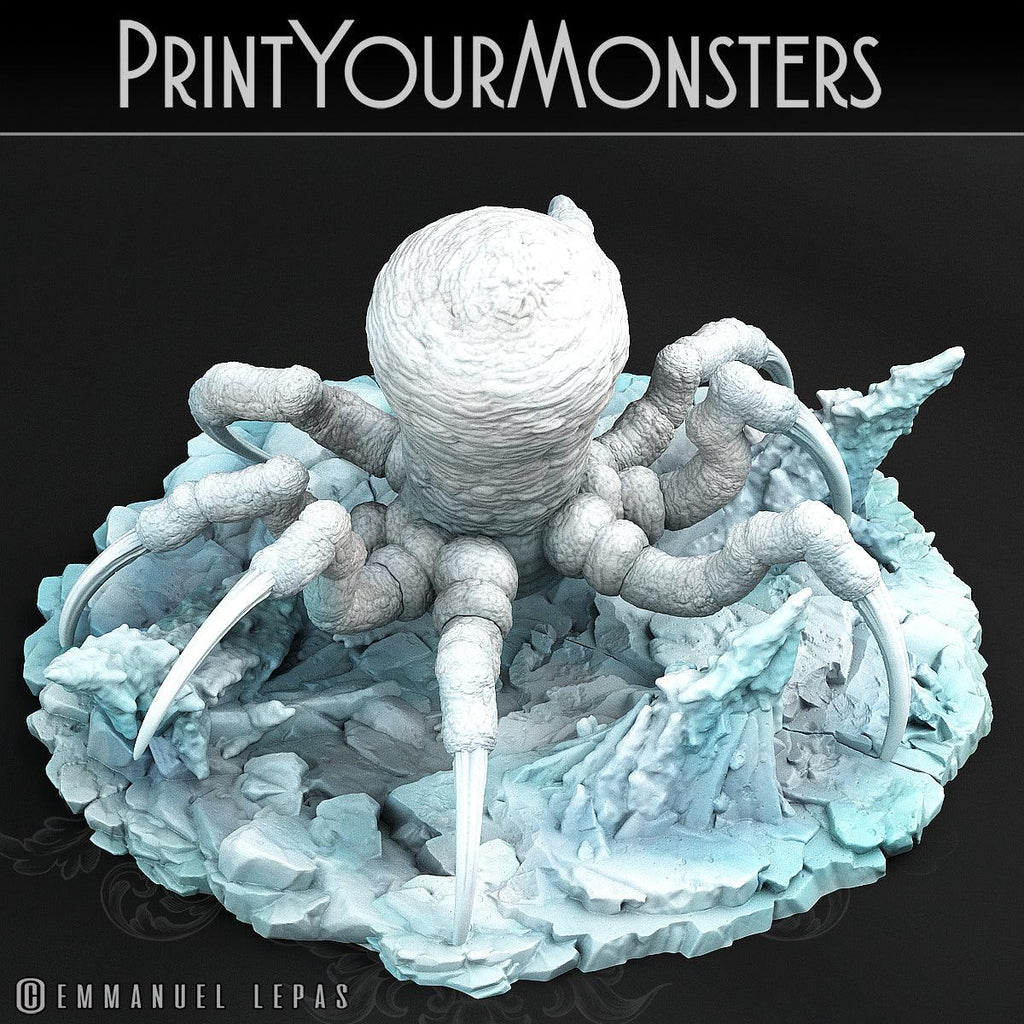 3D Printed Print Your Monsters Total Spiders Set 28mm - 32mm D&D Wargaming