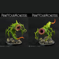 3D Printed Print Your Monsters Void Tyrant Worms Subterranean Terrors 28mm - 32mm D&D Wargaming