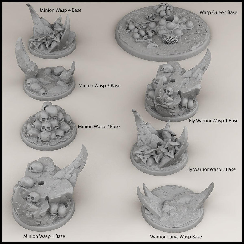 3D Printed Print Your Monsters Wasp Bee Queen The Infernal Hive 28mm - 32mm D&D Wargaming