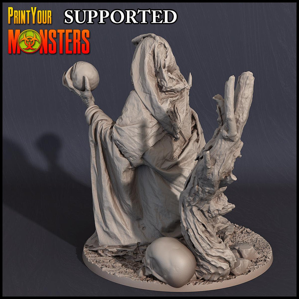 3D Printed Print Your Monsters Witches Pack Set 28mm - 32mm D&D Wargaming