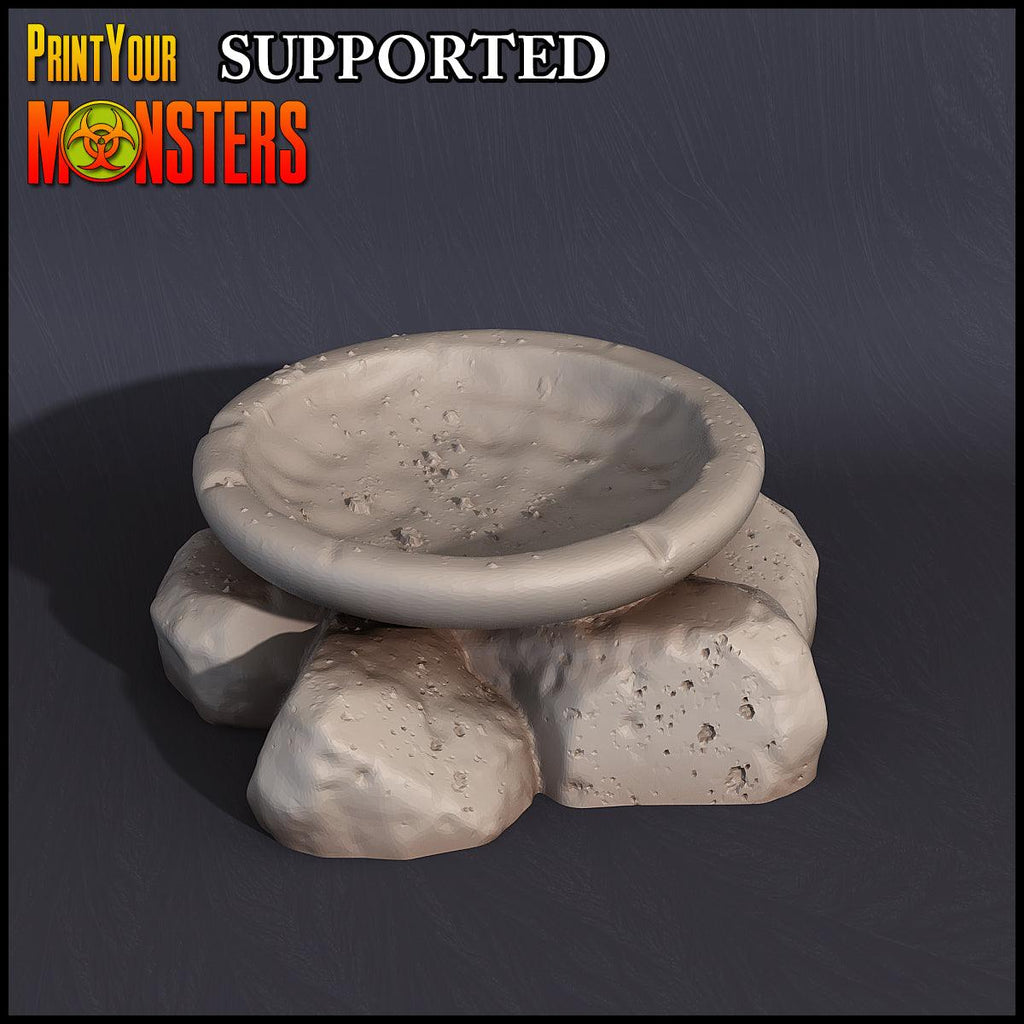 3D Printed Print Your Monsters Witches Sacrifice Stones Set Witches Pack 28mm - 32mm D&D Wargaming