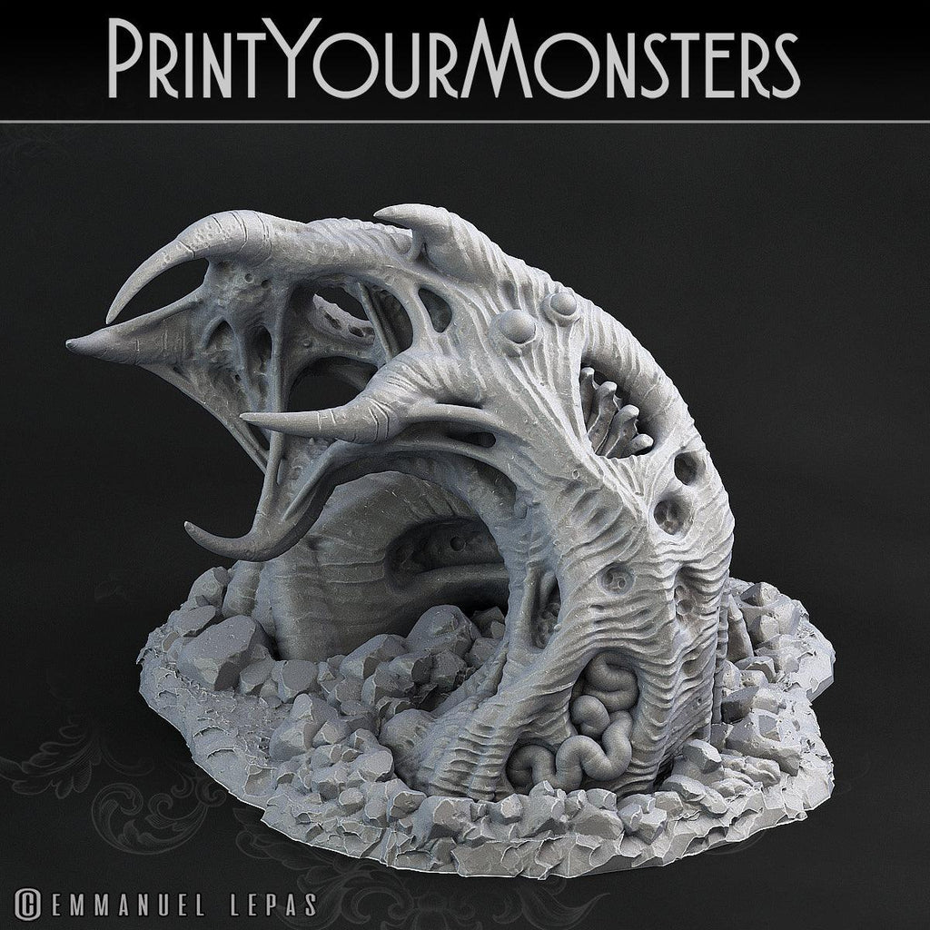 3D Printed Print Your Monsters Zombie Worm Total Worms 2 Set 28mm - 32mm D&D Wargaming