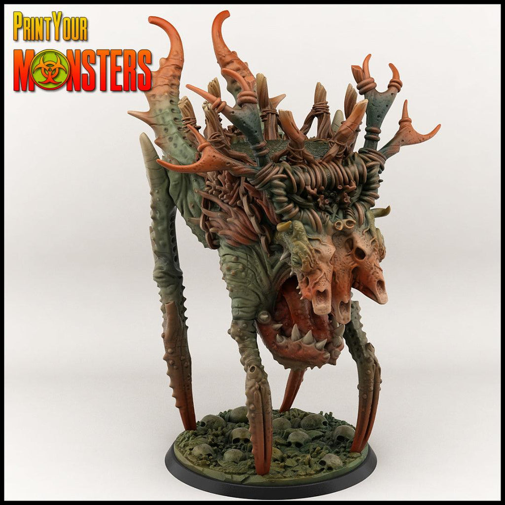 3D Printed Print your Monster Giant Mounted Forest Creature 28 32mm D&D