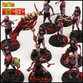 3D Printed Print your Monster Zombie Set 28 32mm D&D