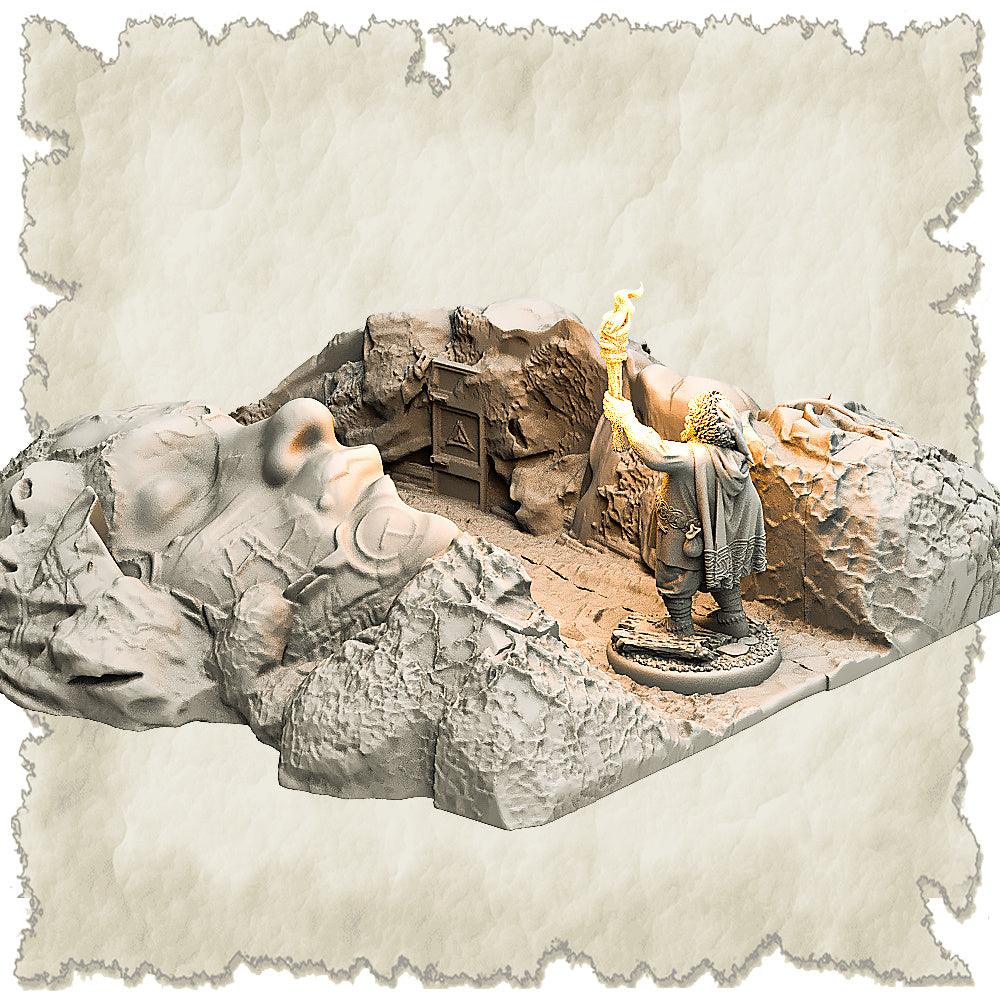 3D Printed SAWANT3D Secret Hidden Path 28 32mm Ragnarok d&d
