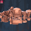 3D Printed STL Miniatures Books and Tomes Set 28 - 32mm War Gaming D&D