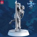 3D Printed STL Miniatures Mirror Monster Core Characters The Frost City 3 28 - 32mm War Gaming D&D