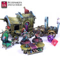 3D Printed STL Miniatures Potion Vendor Set 28mm - 32mm War Gaming D&D