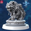 3D Printed STL Miniatures Shrieking Wolf Core Characters The Frost City 3 28 - 32mm War Gaming D&D